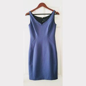 NWT Elie Tahari Rena Dress in Purple Panache 2 Purple-Blue Office Work Cocktail